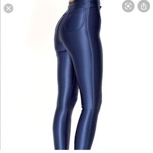 American Apparel Navy Disco Pant Size Small